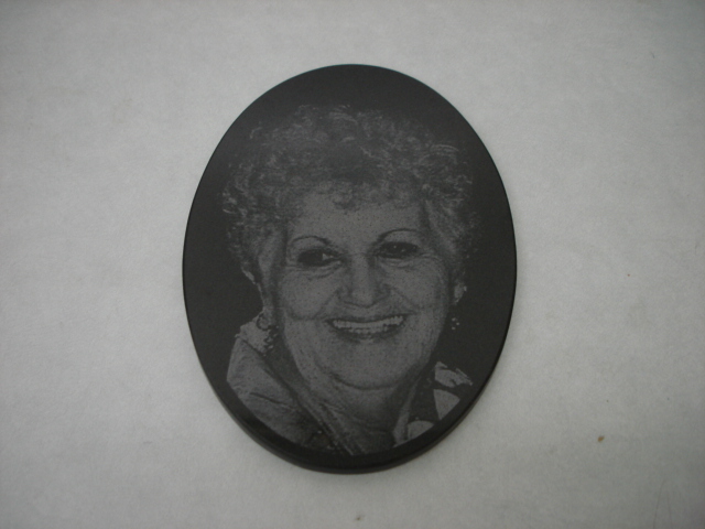 5X7 headstone photo plaque