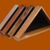 Rifle Salute Flag Display Cases shown in all four available colors.